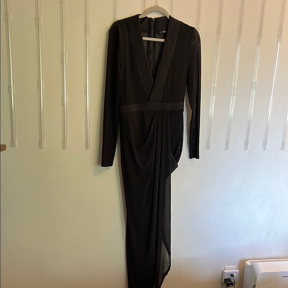 Elegant Black Evening Gown